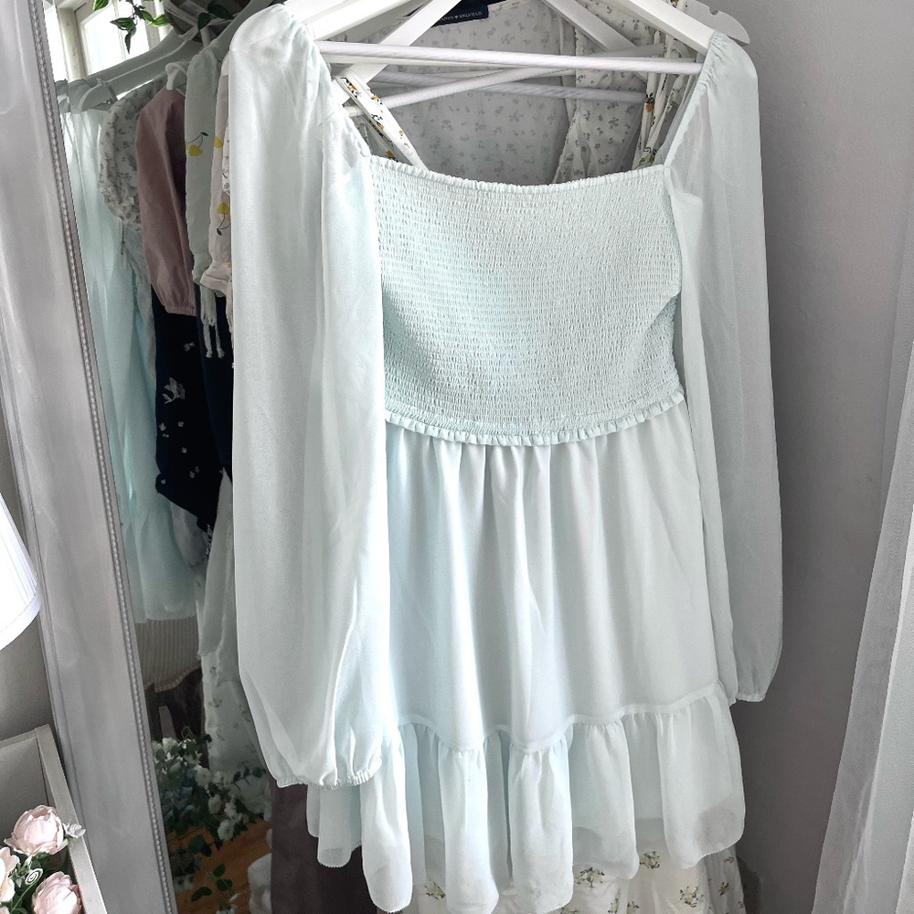 Wilfred TEMPEST DRESS | Aritzia US Aurora Blue | M